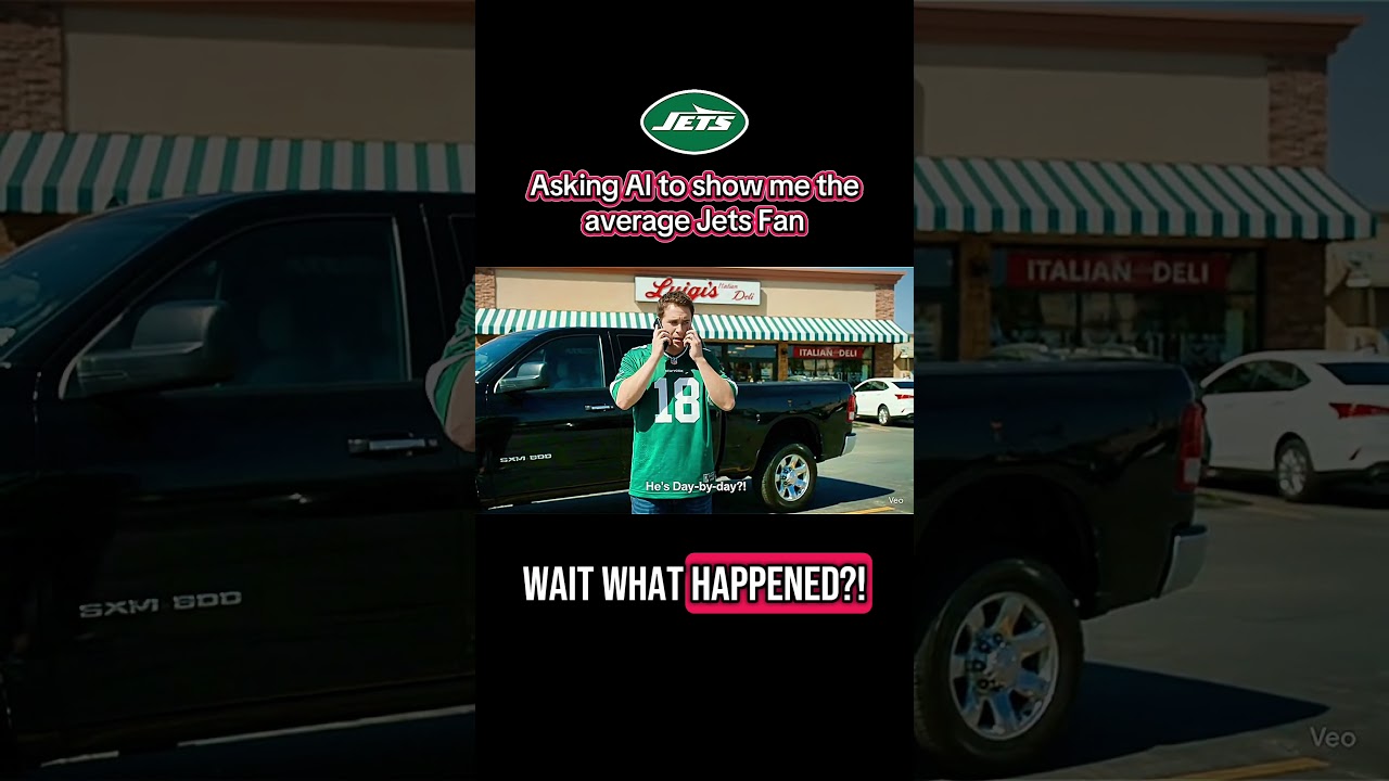 Asking AI to show me the average New York Jets fan #humor #nfl #football #jets #ny