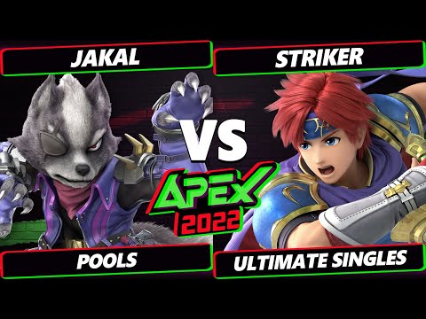Apex 2022 - Jakal (Wolf) Vs. Striker (Roy) SSBU Ultimate Tournament