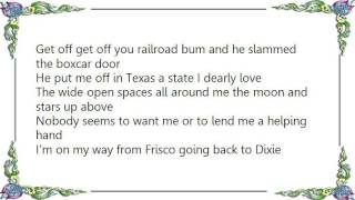 Hank Snow - Waiting for a Train Lyrics