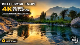 Peaceful Mountain Stream 🌿💧 | Relax, Unwind & Escape Into Nature