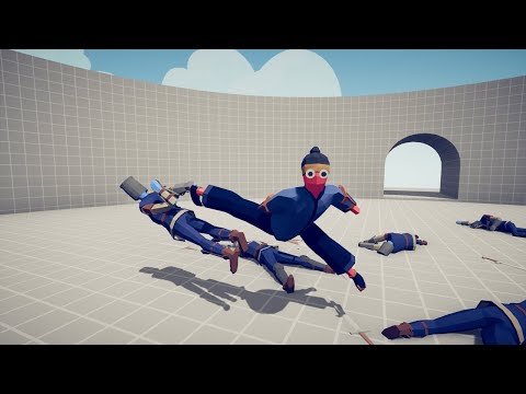 TAEKWONDO MASTER vs EVERY UNIT - TABS - Totally Accurate Battle Simulator