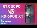 RTX 3090 Vs RX 6900 XT Nvidia Vs AMD Benchmark Shorts