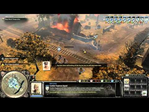 "Company of Heroes 2" Gameplay Walkthrough - Mission 2 - Scorched Earth