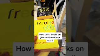 How to list books in your inventory on Amazon seller central