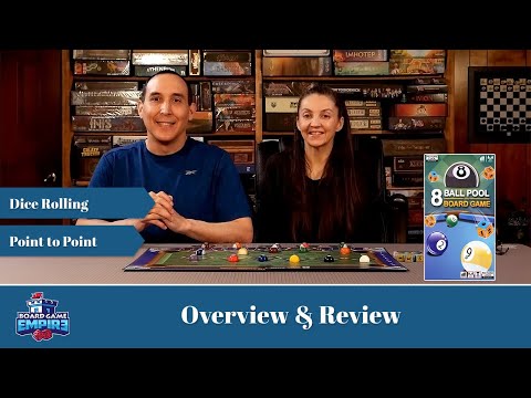 8 Ball Pool The Board Game Overview & Review