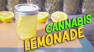 How to Make Cannabis Lemonade | Making THC Lemonade using Flower 🌿