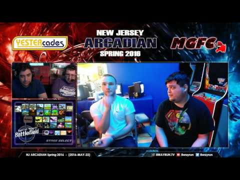 NJ ARCADIAN Spring 2016   SSBM G2   PudgyPanda VS VBM Samjacobs1