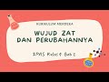 IPAS KELAS 4 BAB 2 WUJUD ZAT DAN PERUBAHANNYA