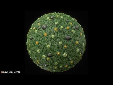 Stylized Textures Vol.64 Hand Painted Grass