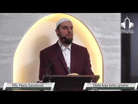 Hfz. Haris ef. Saracevic " DVIJE UCESTALE GRESKE PRILIKOM UZIMANJA ABDESTA "