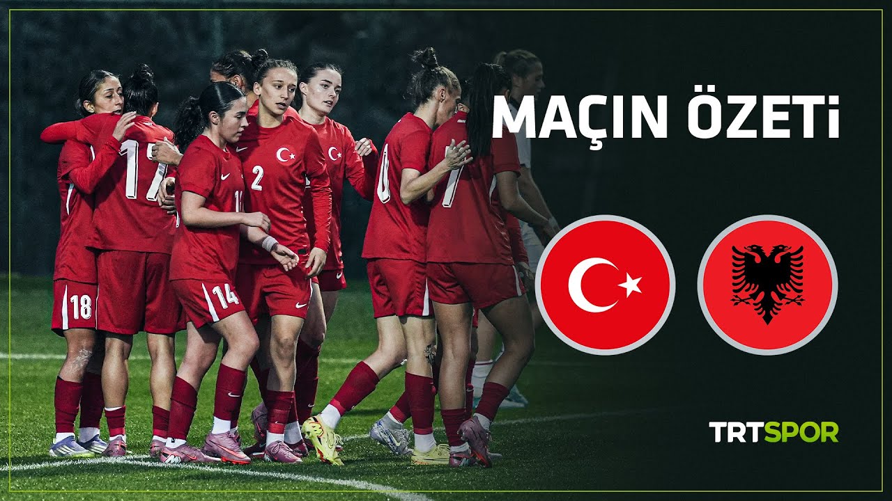 Hazırlık Maçı | Türkiye - Arnavutluk (Özet)