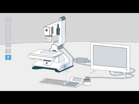Zeiss Microscope With Camera
