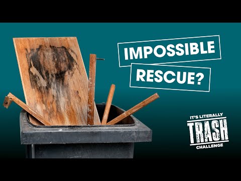 The Junk Table | It’s Literally Trash Challenge | Furniture Restoration