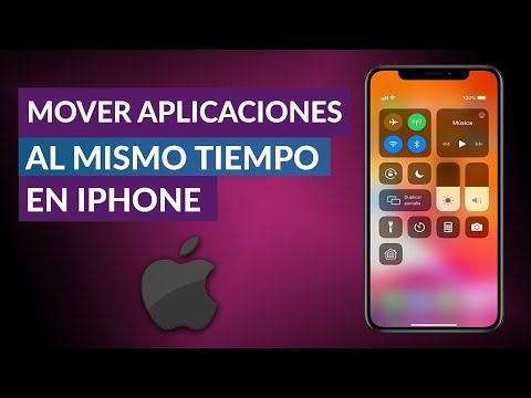 Cómo mover varias aplicaciones a la vez en el iPhone