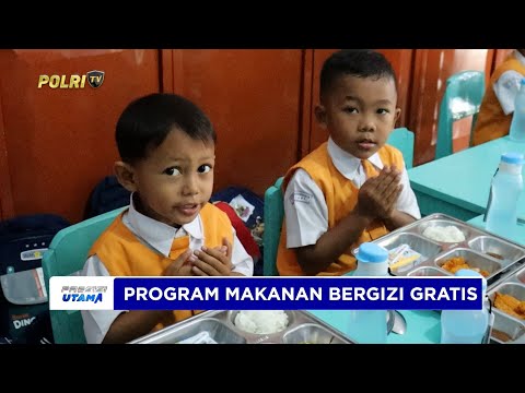 POLRESTA BANYUWANGI BAGIKAN MAKANAN BERGIZI GRATIS