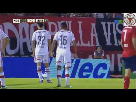 Gol de Ignacio Scocco - Newells Old Boys 1 x 1 Independiente - Fecha 23 - Liga Argentina