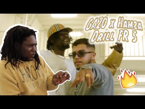 GAZO x Hamza - Drill FR 5 (VIDEO) | FRENCH RAP REACTION #ENDSARS
