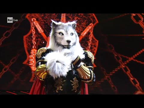 Lupo canta "Chi fermerà la musica" - Il cantante mascherato 12/02/2021