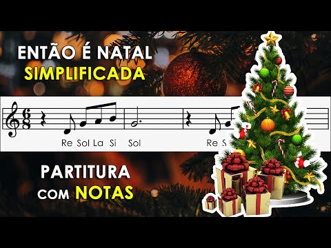 Happy Xmas (War Is Over) | Recorder Sheet Music with Notes and Piano Backing Track 