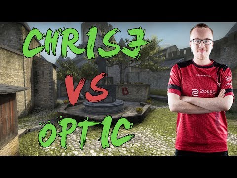 CSGO: POV mouz chrisJ vs OpTic (30/17) cobblestone @ ESL Pro League Season 5 Finals