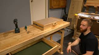 Harbor Freight Woodworking Workbench Unboxing, Assembly and Review
