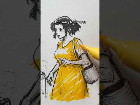 THIS IS THE WORST PEN EVER🤮😡- #art #shorts