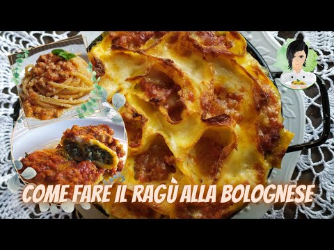 Come fare il ragรน alla bolognese