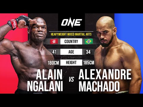Alain Ngalani vs. Alexandre Machado | Full Fight From The Archives