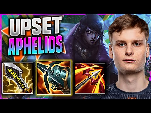 UPSET IS INSANE WITH APHELIOS! - FNC Upset Plays Aphelios ADC vs Miss Fortune! | Season 11