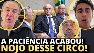 Nikolas, Malafaia e outros detonam sessão do STF que decidiria se Moraes será investigado
