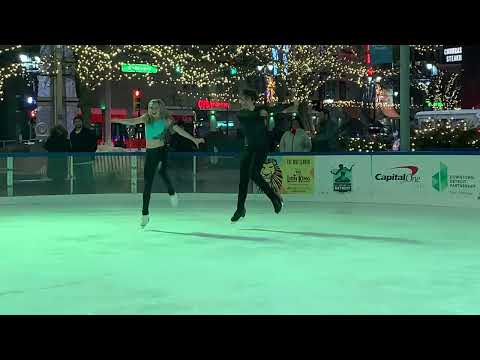 Eva PATE & Logan BYE Sk8 to Elimin8 Cancer Detroit MI Event - Justin Timberlake *NSYNC Rhythm Dance