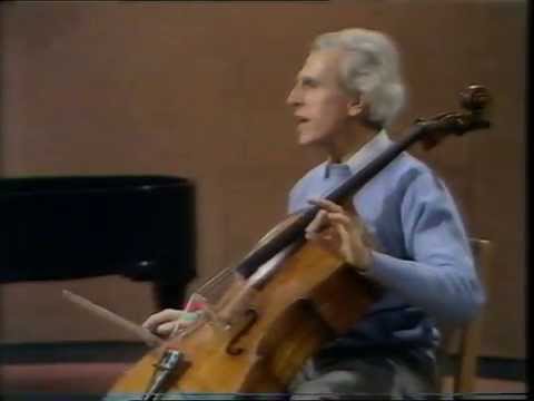 Paul Tortelier Masterclass - Elgar