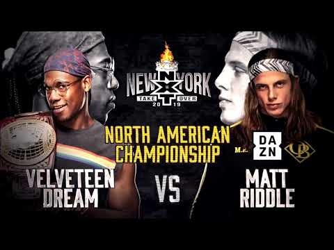 Velveteen Dream(c) vs. Matt Riddle - NXT TakeOver: New York Highlights