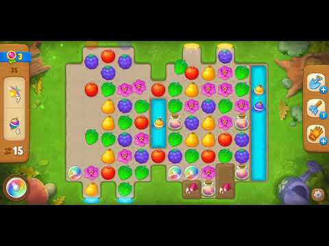 The Golden Cup: Stage 35: New rounds: New Levels :#gardenscapes 😍🏆