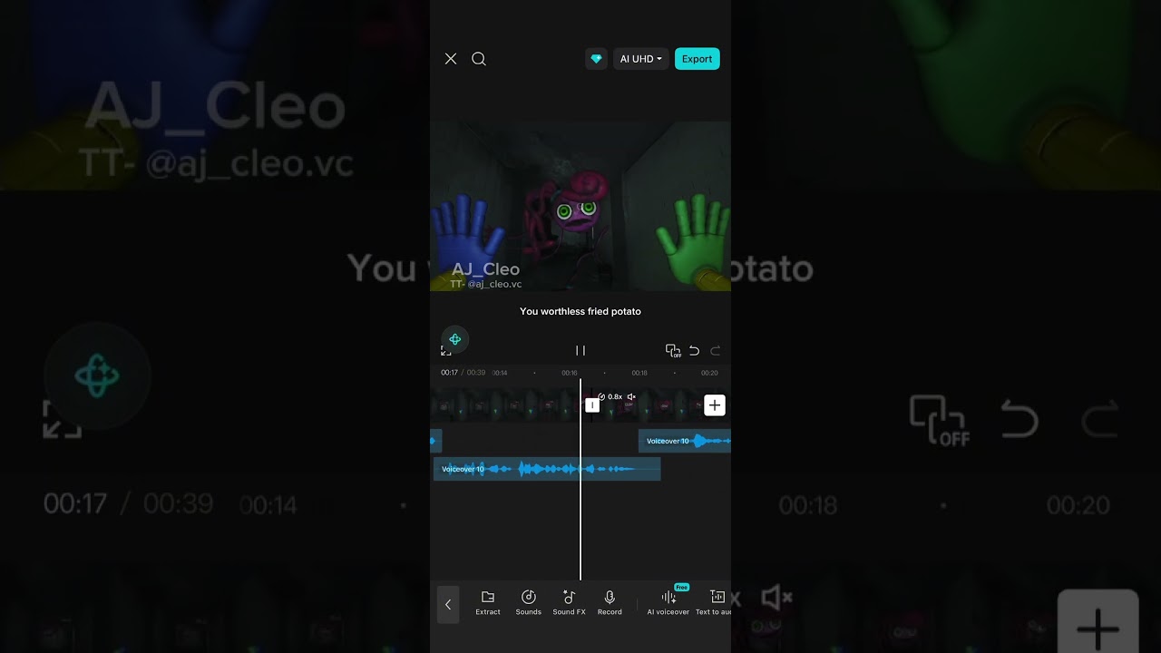 I Voiced Everyone In Poppy Playtime Chapter 2 #voiceover #capcut #edit #cringe #poppyplaytime