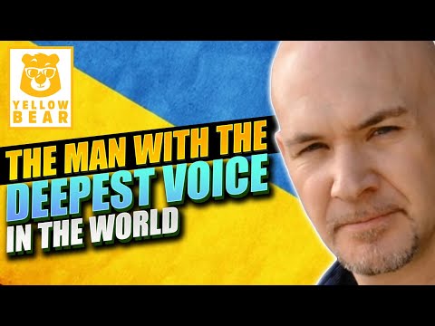 THE MAN WITH THE DEEPEST VOICE IN THE WORLD (Tim Storms)