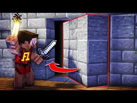 🔥 Unbelievable! 6 secret passages in Minecraft without redstone 🏰