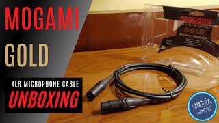 Mogami Gold XLR Cable UNBOXING!