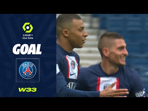 Goal Kylian MBAPPE (29' - PSG) PARIS SAINT-GERMAIN - FC LORIENT (1-3) 22/23