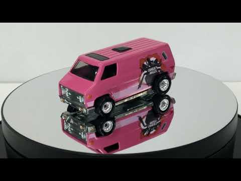 Hot Wheels 70's Supervan Custom Charlie's Angel's 1/64 Scale Diecast