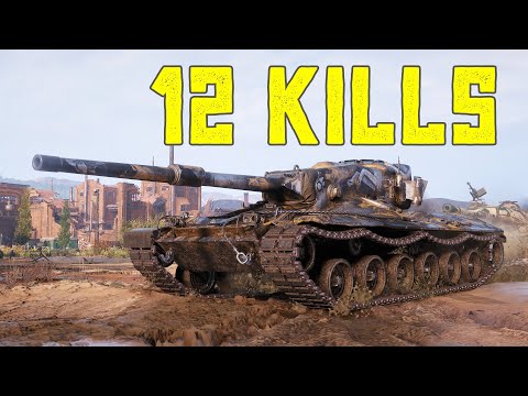 World of Tanks Concept 1B - 12 Kills – Unstoppable Power!