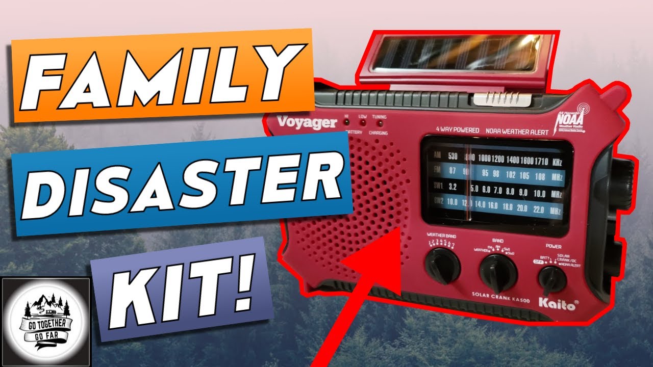 Basic Disaster Kit for 2020 | Hurricane Kit | Emergency Kit for a Family of Four