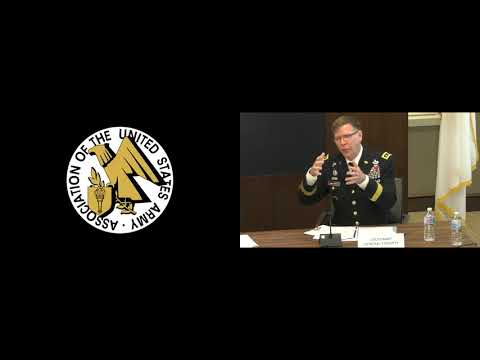 AUSA AMD Hot Topic 2019 - Panel 2 - Army Space Support to Air and Missile Defense