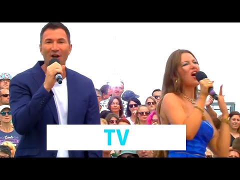 Lucas Cordalis & Joelina Drews - Wenn der Regen auf uns fällt | Fernsehgarten 2023