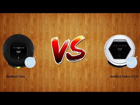 Amibot Flex vs Amibot Pulse H2O   -  Robot Vacuum Comparison