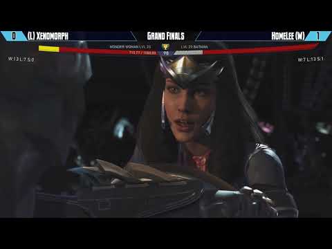 GB Aug 12, 2017 - Injustice 2 - Grand Finals - (W)Homelee vs (L)Xenomorph