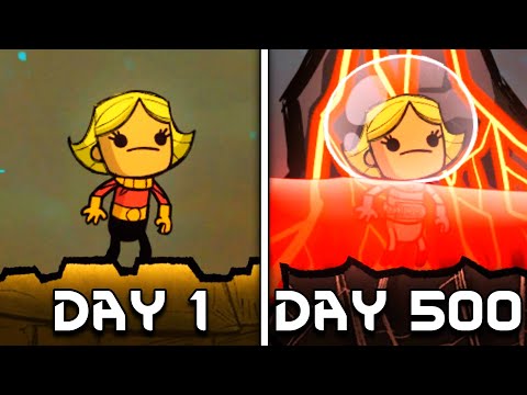 I Survived 500 Days on a Volcano Asteroid in Oxygen Not Included