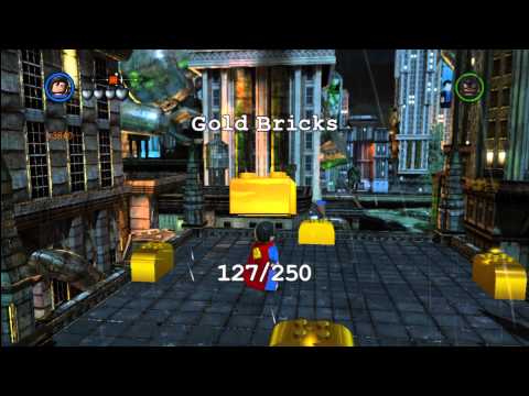Lego Batman 2 DC Super Heroes: Central Gotham City Gold Brick Locations 1 of 3 - HTG