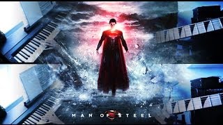 MAN OF STEEL (HANS ZIMMER) - If You Love These People [Piano, Guitar, Violin, Drums Cover]