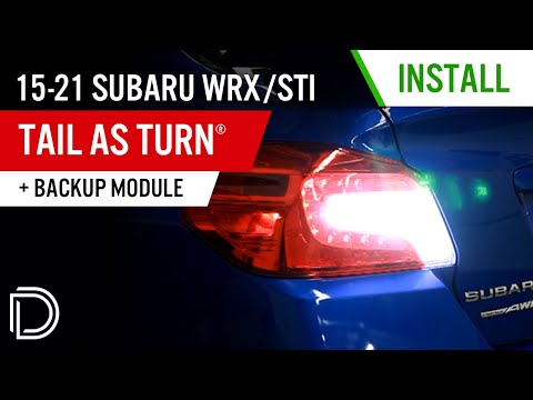 Tail as Turn® +Backup Module for 2015+ Subaru WRX/STi